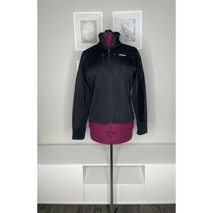 Patagonia Jacket Women's Large Wind Shield Black Full Zip